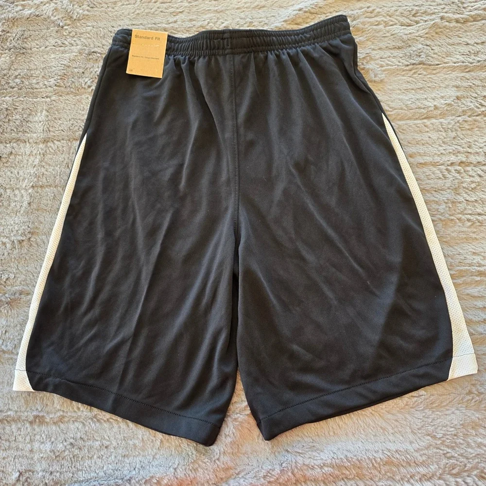 Nike Boys Dri-FIT Academy Soccer Shorts Black‎ White DR0969-010 Kids Size XL NWT